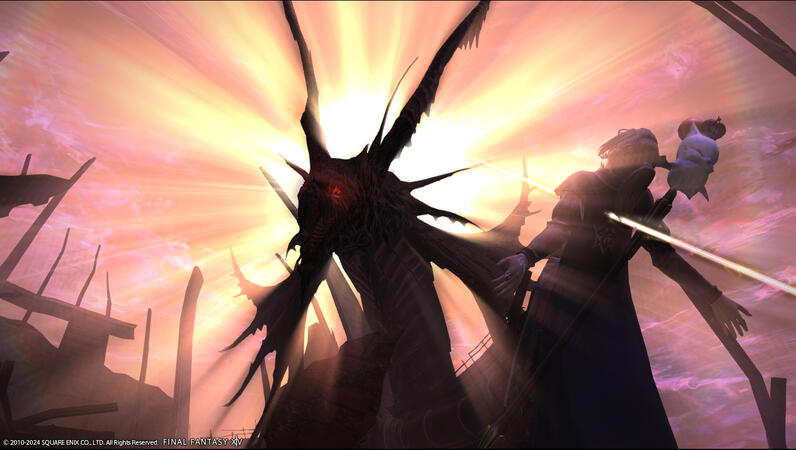 Cutscene dragon