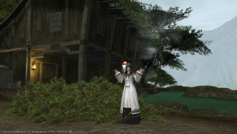 Whiles searching for Oschon's stone in Outer La Noscea I found "Hermit's Hovel"!